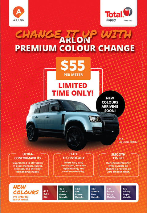 PROMOTION: Change it up with Arlon PCC