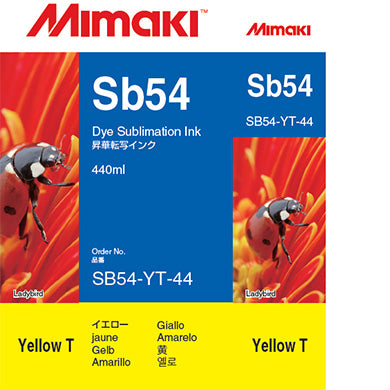 Mimaki Dye Sublimination Ink Yellow T Sb54